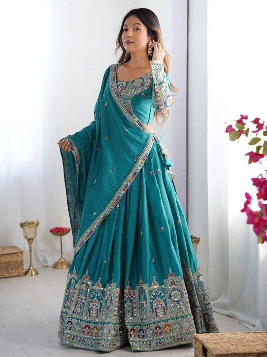 Emerald Heritage Dream Chaniya Choli Set (PRE ORDER)